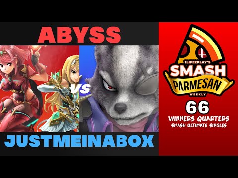 Abyss vs Justmeinabox - Smash Ultimate Singles Winners Quarters Smash Parmesan 66 - Pyra Mythra vs W
