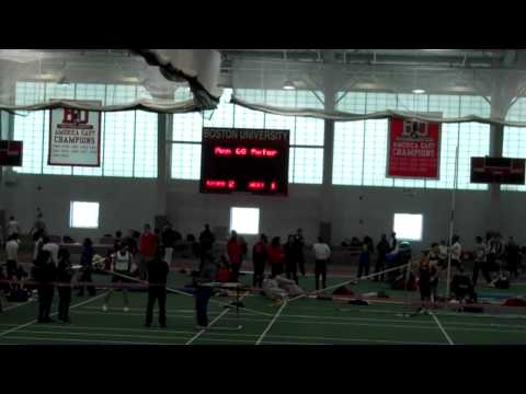 Jan 29/11 - Terrier Invite - Men 60m Finals (Duran Ward)