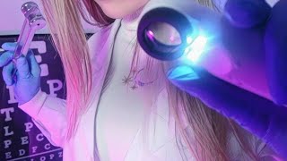 ASMR Physical Exams (Ear Cleaning, Head, Scalp, Skin, Eye Exam, Close up)