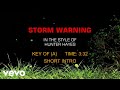 Hunter Hayes Storm Warning Karaoke