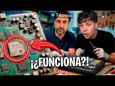 Un experto intentó revivir mi PS3 de la basura 🔧