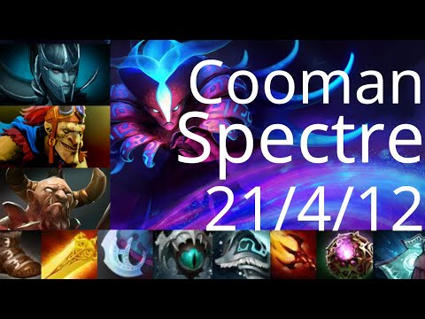 Cooman Spectre vs Gh Tusk, Phantom Assassin - dota2