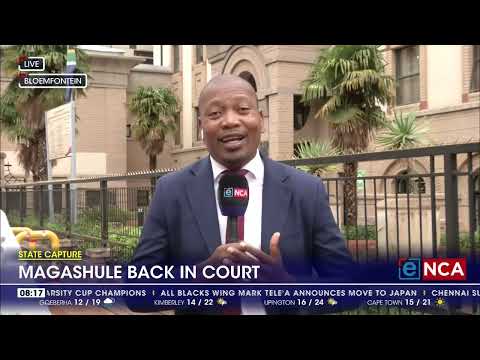 State Capture Magashule back in court