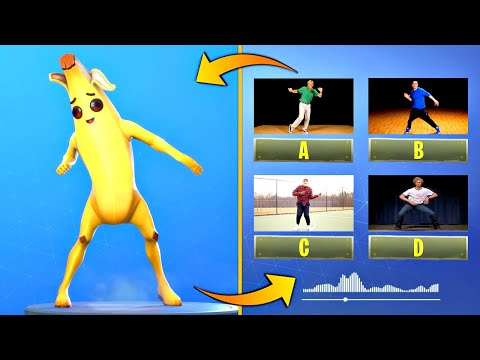 ADIVINA EL BAILES FORTNITE EN LA VIDA REAL POR SU MUSICA! (Bailes Fortnite la Vida Real Challenge)