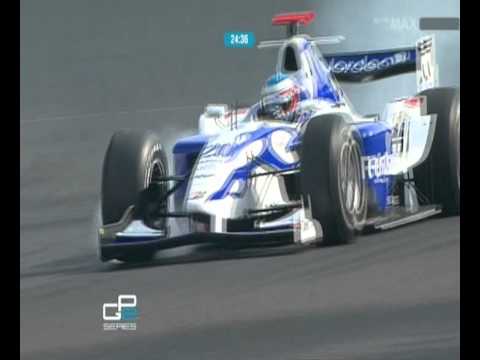 Spa 2007 GP2 Qualifying Bakkerud Tung