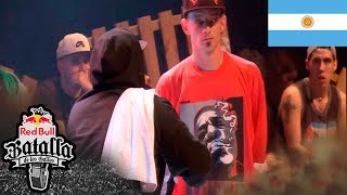 DTOKE MC vs LUJO- Octavos: Final Nacional Argentina 2015 | Red Bull Batalla de los Gallos