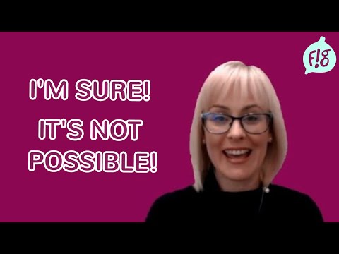 1 perc angol - How to express SURENESS with MUST and CAN't.