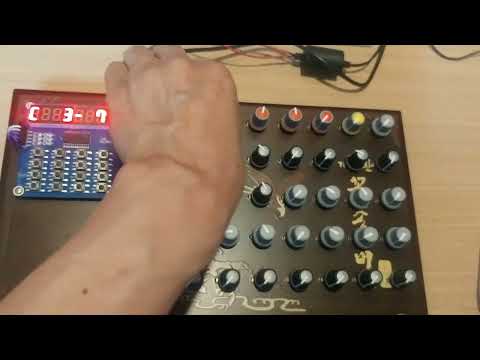 DIY MIDI Controller 48 (arduino leonardo MIDIUSB)