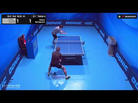 19:15 Vadym Hryban  - Vadym Nechyporuk 14.09.2023 TT Euro.Cup Ukraine Star. TABLE 4