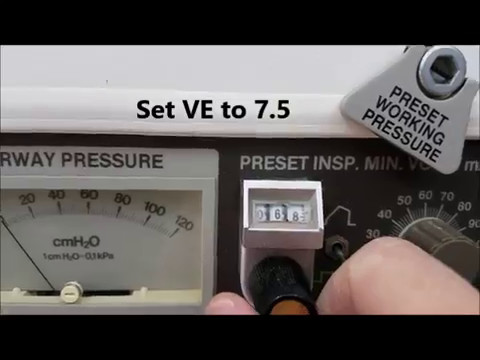 SERVO 900C Ventilator Pre-Use Checkout