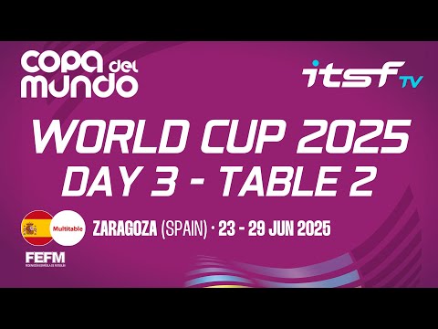 ITSF World Cup 2025 - DAY 3 - TABLE 2