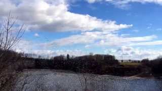 preview picture of video 'Snow Geese (estimated 50,000) Fogelsville Quarry'