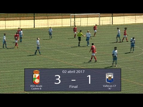 Goles: RSD Alcalá (Cadete B) vs Vallecas CF "A" - 02 abril 2017