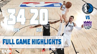 Download the video "Luka Doncic (34/20/12) Highlights vs. Sacramento Kings"
