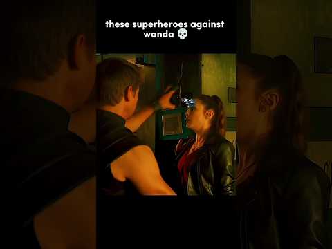 other superheroes against wanda vs Hawkeye 💀