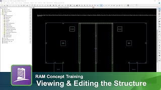 Viewing and Editing Structure Geometry in RAM Concept