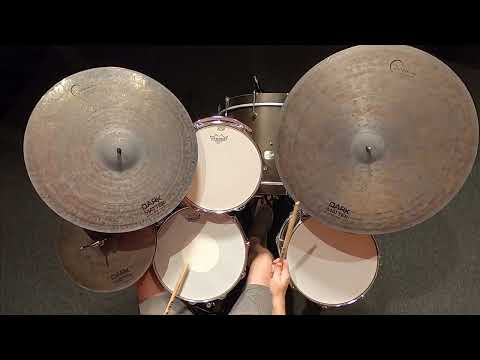 Dream Dark Matter Flat Earth Ride Cymbal 22" 2408 grams DMFE22