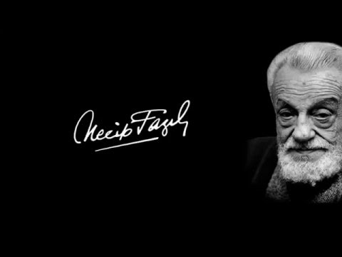 Necip Fazıl Kısakürek - Kaldırımlar (Kendi Sesinden)