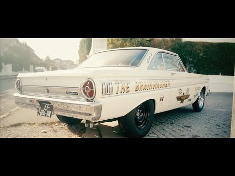 THE BRAINWASHER, an awesome Ford falcon futura hardtop 1964, nostalgia drag inspired.