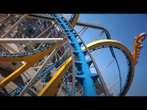 Colossus The Fire Dragon - Lagoon - Front Row (4K HD POV) - April 2023