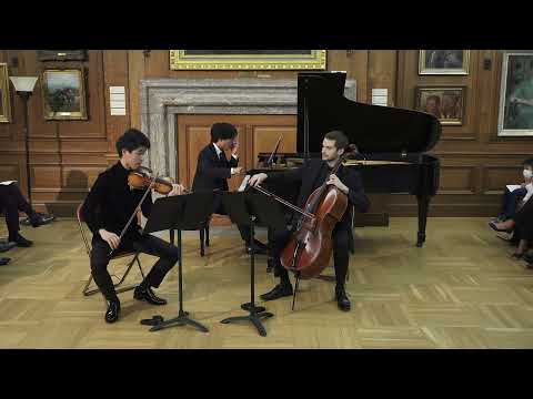 Kevin Zhu, violin, Daniel Haas, cello, Derek Wang, piano - Antonín Dvořák - Piano trio no. 4, op. 90