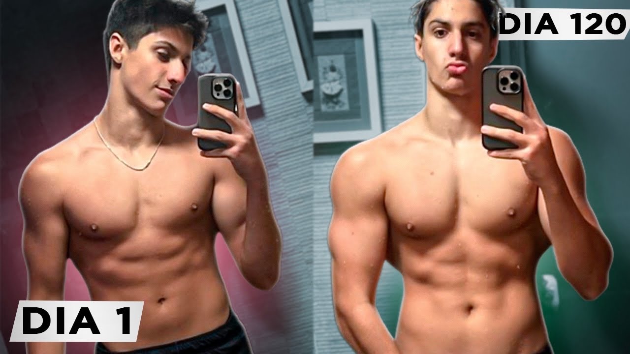 MINHA EVOLUÇÃO EM 120 DIAS (Bulking)