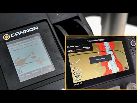 How to Pair Optimum Downrigger to Humminbird HELIX Fish Finder
