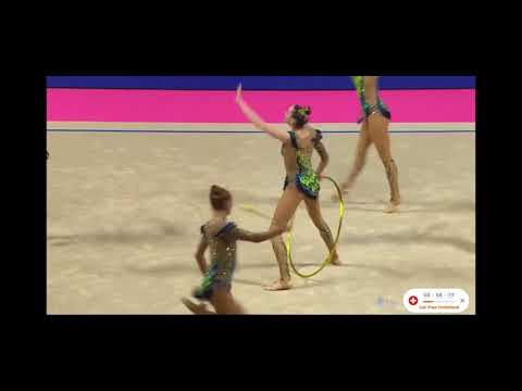 Team Russia WC Pesaro 2021 3 hoops + 2 pairs of clubs final 43.200