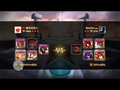 Summoners War World Arena RTA Light Lightning Emperor Geldnir