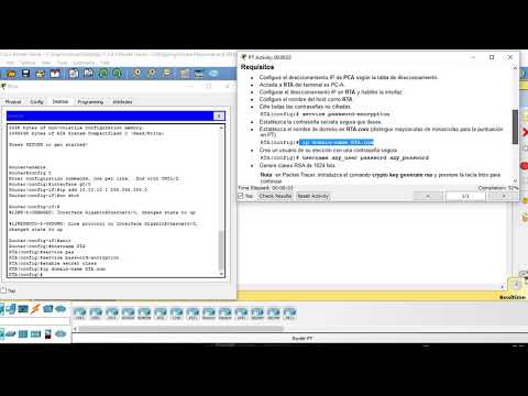Lab 11.2.4.5 de cisco packe tracer