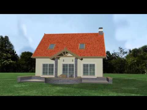 Inka - projekt domu pracowni Horyzont