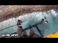 Helicopter Crew Rescues Driver Who Crashed Into Water Off Pacific Coast Highway