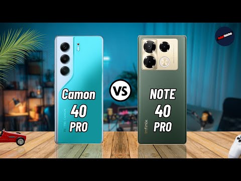 Tecno Camon 40 Pro vs Infinix Note 40 Pro | Comparison