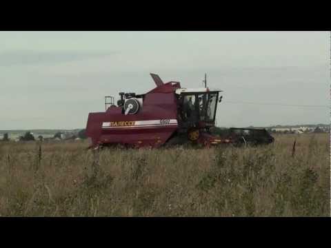 Уборка урожая 2012 комбайном ПАЛЕССЕ GS 07