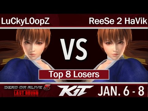 KIT17  - F3 | LuCkyL0opZ (Kasumi) vs ReeSe 2 HaVik (Kasumi) Top 8 Losers - DOA 5