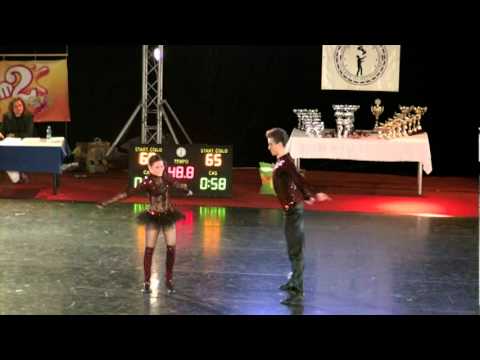 Jakubec Jiří a Zunová Nikola - Black Cup 2012 - 2. místo