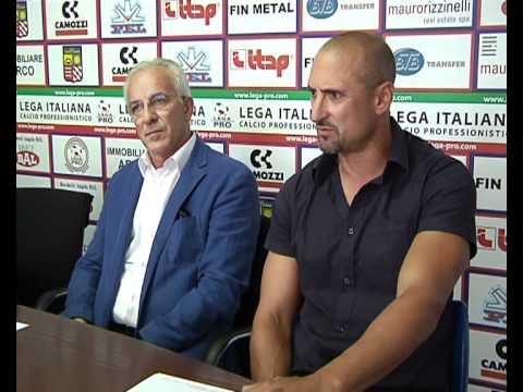 Lumezzane: Presentazione Ufficiale di Gianluca Festa