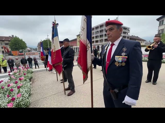 Vidéo Retour sur la journée nationale du Souvenir des victimes et héros de la déportation 2023 à Ayze, Bonneville et Cluses id:6A2UPOq3kJE