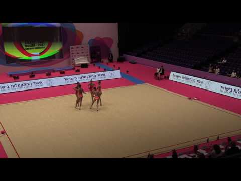 Belarus - 3 balls 2 ropes Group, Qualification, - Holon Grand Prix 2017