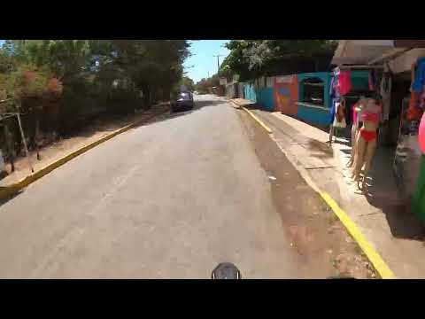 Drive to Pochomil Beach, Nicaragua (Playa Pochomil)