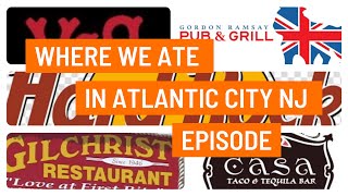 Atlantic City NJ food episode! Where to eat? Casino restaurants dining on Keto on vacation