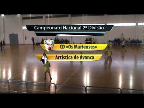 Resumo Andebol : Marienses - Artística