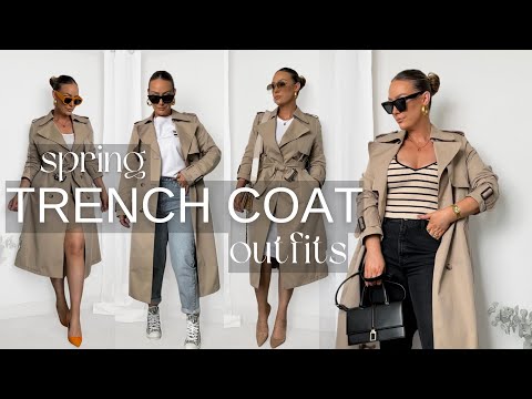 *SPRING OUTFITS *| TRENCH COAT OUTFIT INSPO FOR SPRING...