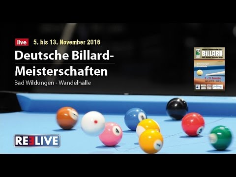 TAg 7_2 Deutsche Meisterschaften Pool  2016 präsentiert von der DBU &  REELIVE