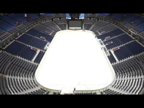 Timelapse: Oilers Game to Curling Game for 2013 Brier