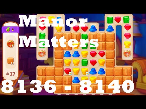 Manor Matters 8136 - 8140 HD 8137 | 8138 | 8139 Gameplay Walkthrough | Android | IOS | GameGo Game