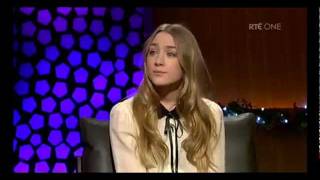 Saoirse Ronan & Paul Ronan on The Late Late Show December 17, 2010 video