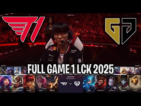 T1 WANT REVENGE FOR MSI!😱 - T1 vs GEN GAME 1 LCK SUMMER 2025 W10D3 | T1 vs GENG ESPORTS G1 LCK 2025