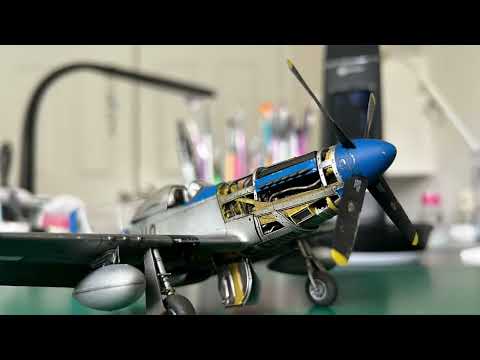 P-51 Mustang 1/48 eduard kit with eduard detail sets