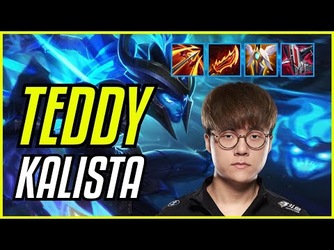 TEDDY - KALISTA vs KAI'SA ADC - KR GRANDMASTER - PATCH 11.11